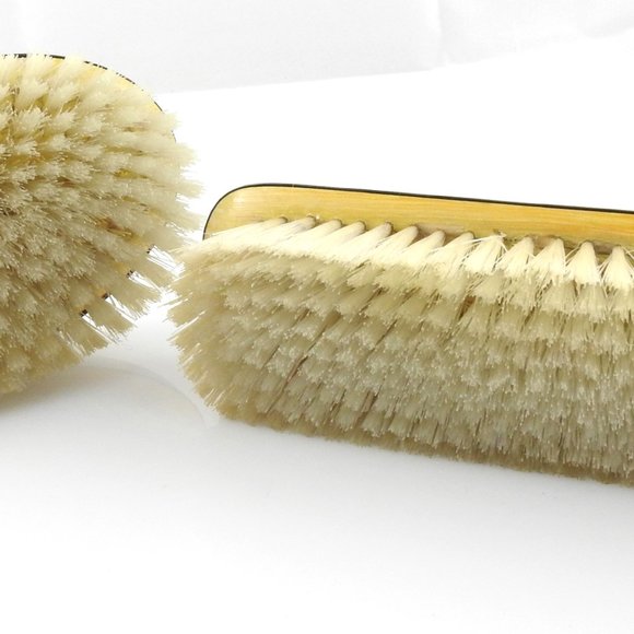 Vintage Hans Jensen Danish Silver Plated Brush Set #8199 - Picture 10 of 12